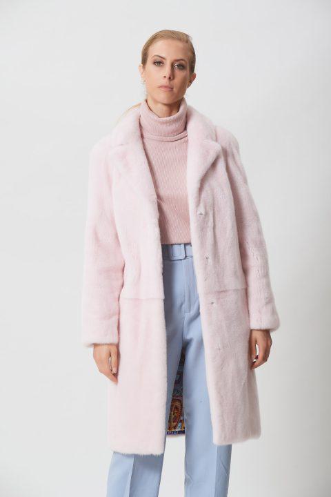 Light Pink Mink Jacket
