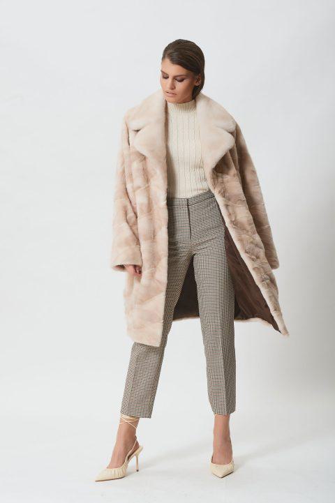 Palomino Sheared Mink Sections Jacket