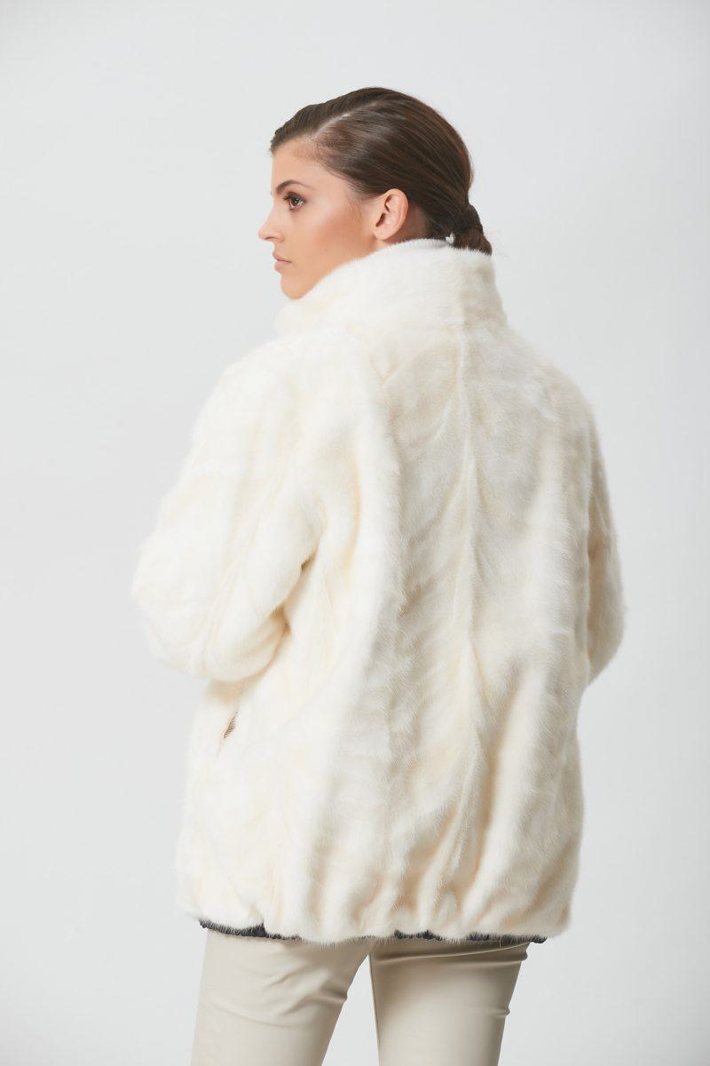 Pearl Mink Sections Reversible Jacket