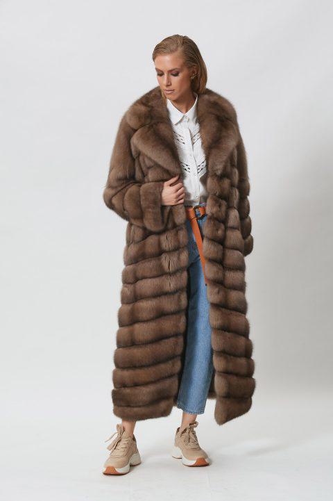 Sable Lavander Relaxed Fit Coat