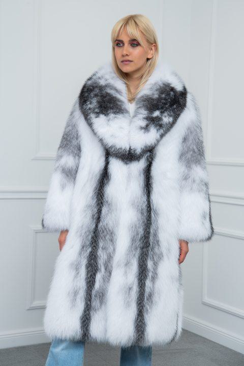 Arctic Marble Fox Coat