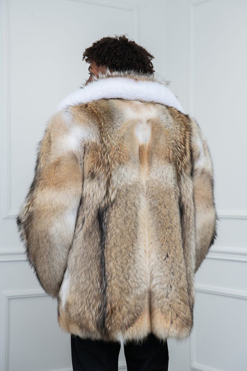 Coyote Jacket with Wing Collar